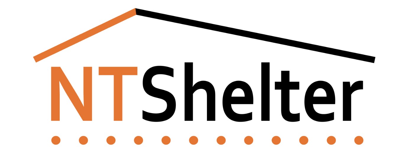 NT Shelter logo, decorative