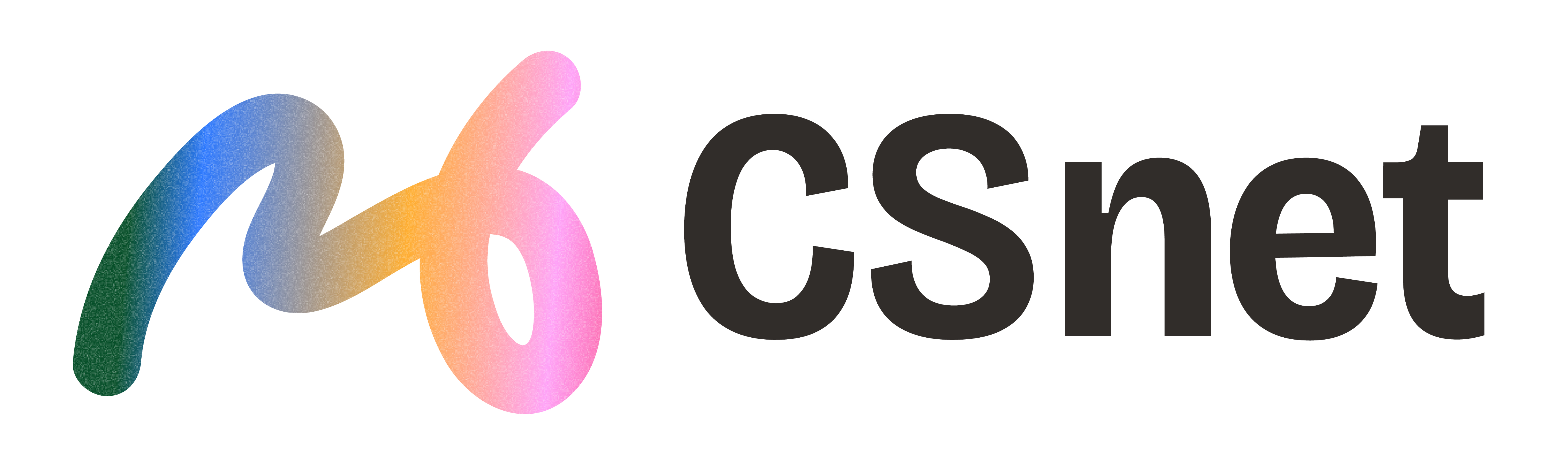 CSnet logo, decorative