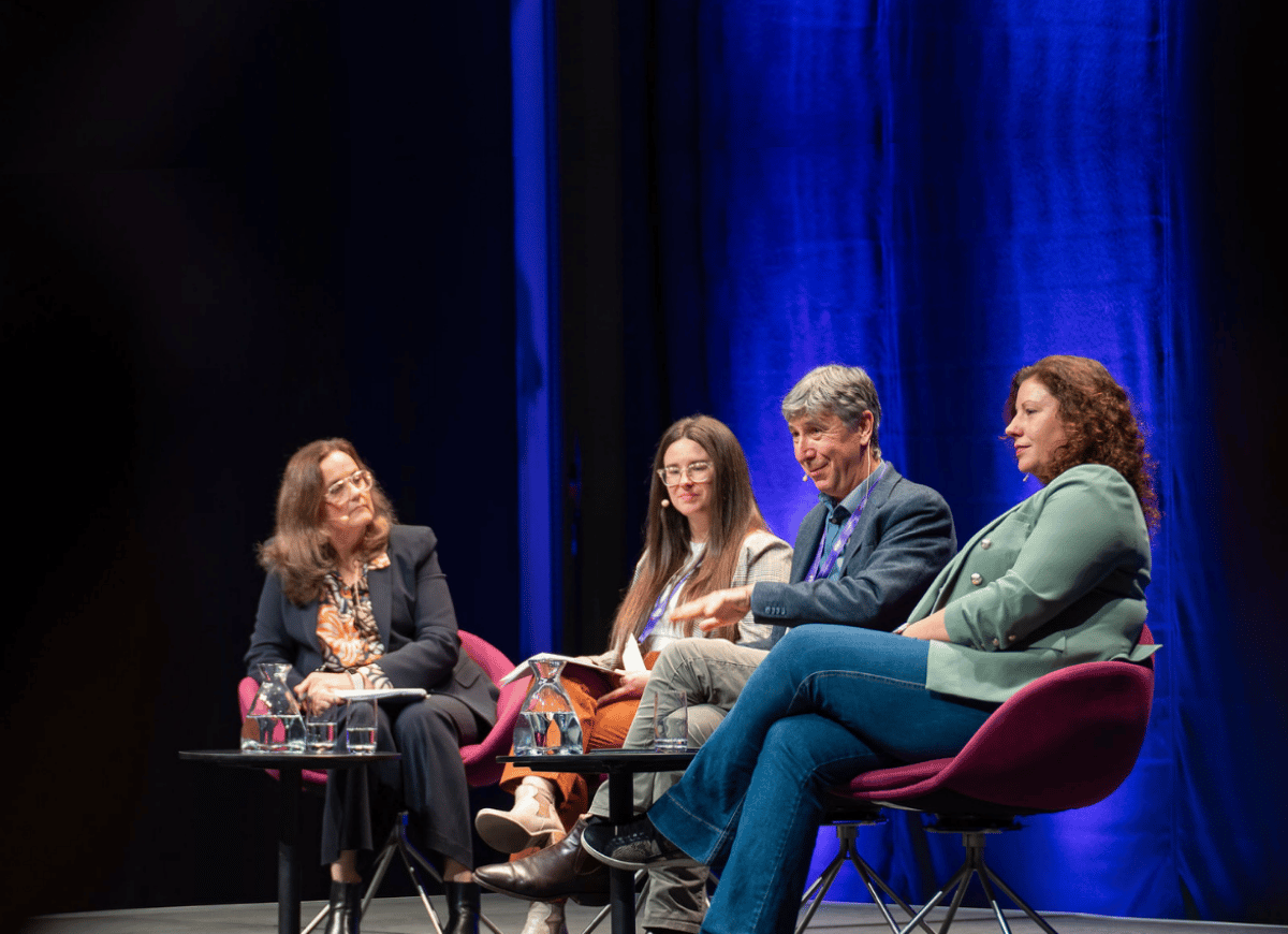 Group of housing experts speaking on a panel at Australian Homelessness Conference 2023