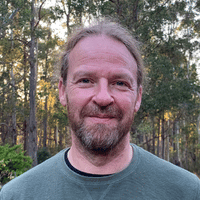This is a picture of Ewan Higgs, a speaker at the conference