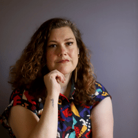 This is a picture of Tabitha Lean, a speaker at the conference