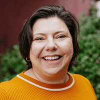This is a picture of Tanya Corrie, a speaker at the conference