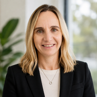 This is a picture of Katie Feeney, a speaker at the conference