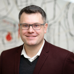 This is a picture of David Pearson, a facilitator at the conference.